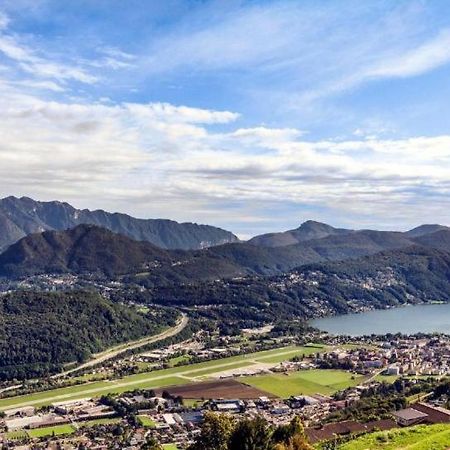 The View Cademario Lake Lugano Apartment With Private Parking & Self Check-In Eksteriør billede