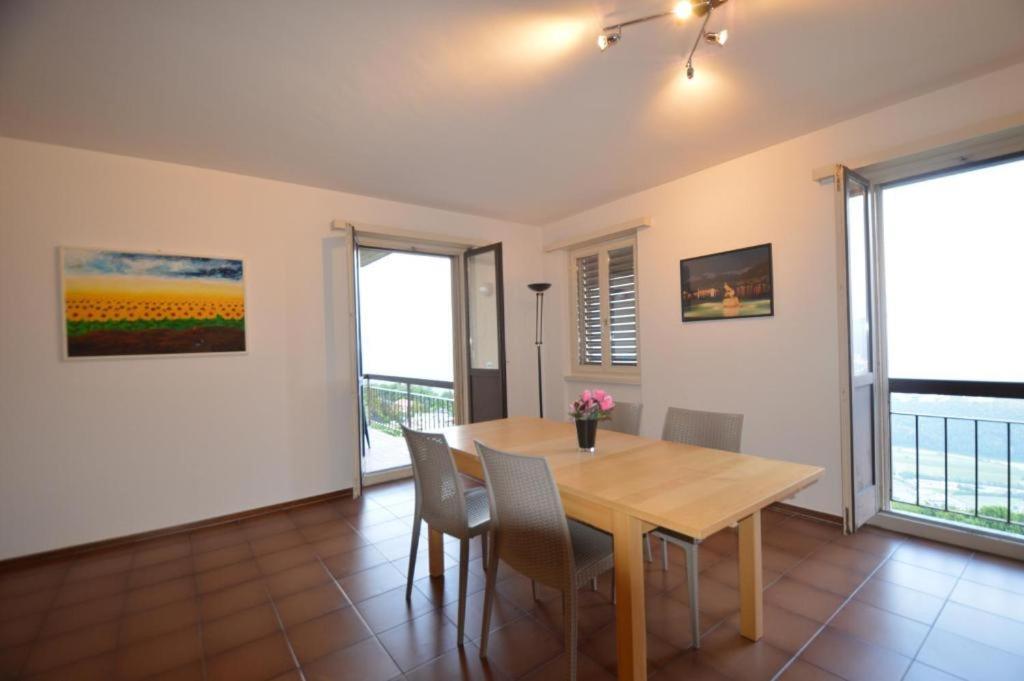 The View Cademario Lake Lugano Apartment With Private Parking & Self Check-In Eksteriør billede